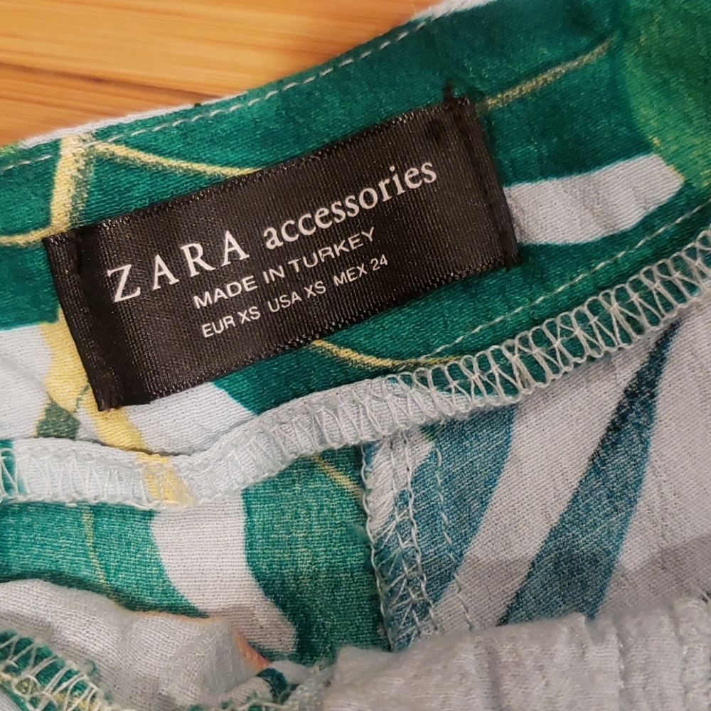 Zara Tropical Print Shorts - Picture 4 of 6